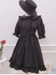 Cute Ruffles Doll Collar Short Sleeves Classic Lolita Dress