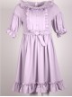 Cute Ruffles Doll Collar Short Sleeves Classic Lolita Dress