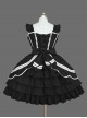 Pure Cotton Bowknot Sweet Lolita Sleeveless Dress