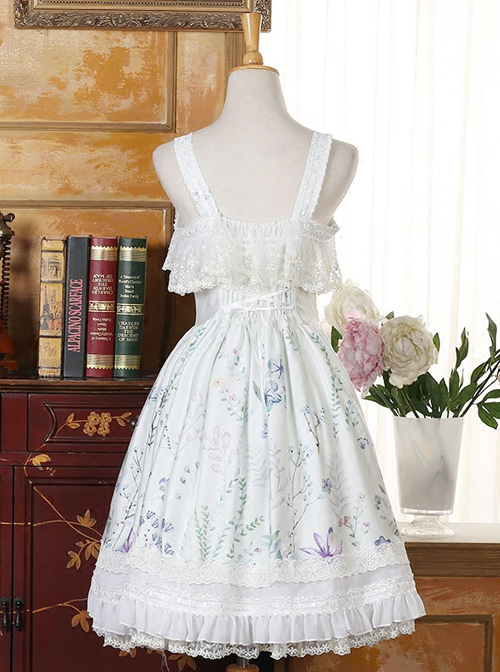 Autumn Whispers Series Bowknot Cotton Classic Lolita Dress