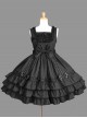 Cotton Gorgeous Bowknot Sweet Lolita Sleeveless Dress