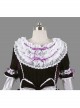 Purple Cotton Cute Bowknot Sweet Lolita Long Sleeve Dress
