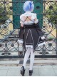 Black Cosplay Maid Costume Sweet Lolita Dress