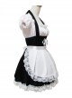 Lace-up Sweet Lace Maid Costume