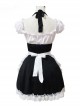 Lace-up Sweet Lace Maid Costume