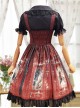 Old Castle Elves Series Retro Lace Classic Lolita Sling Dress