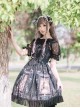 Old Castle Elves Series Retro Lace Classic Lolita Sling Dress