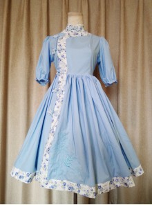 Chinese Maiden Series Chinese Style Short Sleeve Classic Lolita Dress