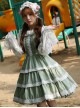 Fresh Mille Crepes Series Lace Classic Lolita Sling Dress