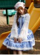 Fresh Mille Crepes Series Lace Classic Lolita Sling Dress