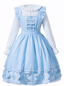 Freyja's Spring Series Classic Lolita Hollowed Out Pastoral Apron