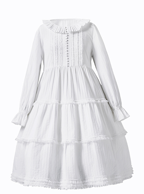 Freyja's Spring Series Classic Lolita Hollowed Out Pastoral Apron