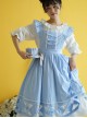 Freyja's Spring Series Classic Lolita Hollowed Out Pastoral Apron
