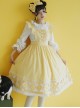 Freyja's Spring Series Classic Lolita Hollowed Out Pastoral Apron