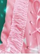 Pink Ruffles Cake Dress Slim Sweet Lolita Dress