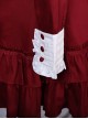 Retro Bowknot Long Sleeves Ruffles Classic Lolita Dress