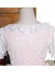 Pink Cotton Short Sleeves White Lace Classic Lolita Dress