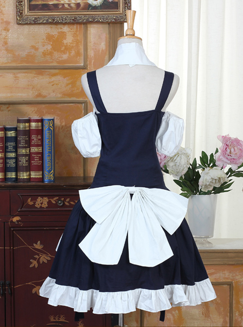 Chobits Cosplay Costume Classic Lolita Dress Set