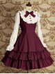 Long Sleeves Ruffle Elegant School Lolita Dress