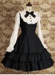 Long Sleeves Ruffle Elegant School Lolita Dress