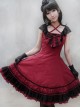 Sleeveless Bowknot Lace Classic Lolita Dress