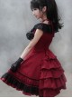 Sleeveless Bowknot Lace Classic Lolita Dress