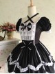 Cotton Bowknot Lace Sweet Lolita Short Sleeves Dress