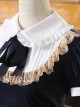 Vintage Dark Blue School Lolita Short Sleeve Dress