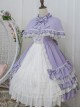 Elegant Bowknot Multi-storey Classic Lolita Sleeveless Dress