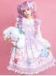 Cute Sleeveless Bows Chiffon Sweet Lolita Dress