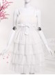 Chiffon Bowknot Elegant Classic Lolita Sling Dress