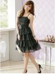 Chiffon Bowknot Elegant Classic Lolita Sling Dress