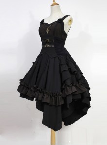 Seraph Night Series Elegant Gothic Lolita Sling Dress