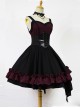 Seraph Night Series Elegant Gothic Lolita Sling Dress