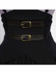 Seraph Night Series Elegant Gothic Lolita Sling Dress