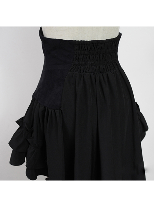 Seraph Night Series Elegant Gothic Lolita Sling Dress