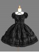 Cute Lace Elegant Sweet Lolita Short Sleeves Dress