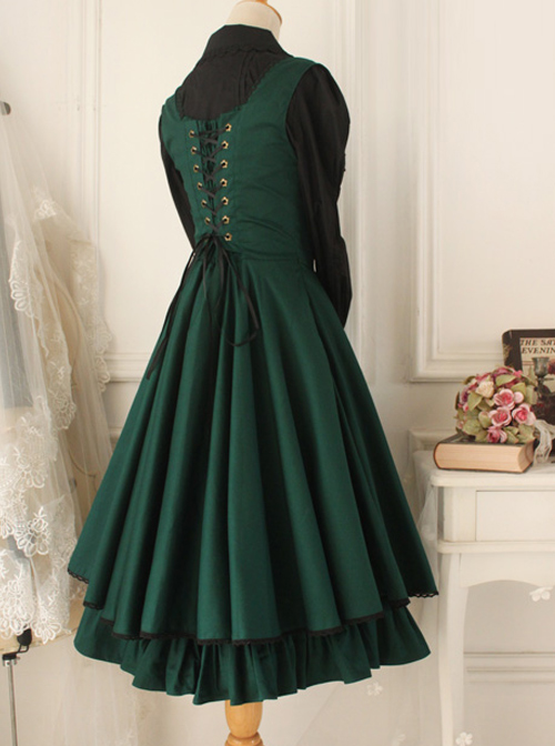 Versailles Rose Retro Elegant Classic Lolita Sleeveless Dress