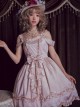 Pure Color Bowknot Cute And Sexy Classic Lolita Sling Dress