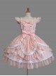 Cute Cotton Sleeveless Lace Classic Lolita Dress