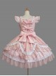 Cute Cotton Sleeveless Lace Classic Lolita Dress