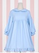 Doll Collar Ruffle Chiffon Sweet Lolita Long Sleeve Dress