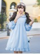 Doll Collar Ruffle Chiffon Sweet Lolita Long Sleeve Dress