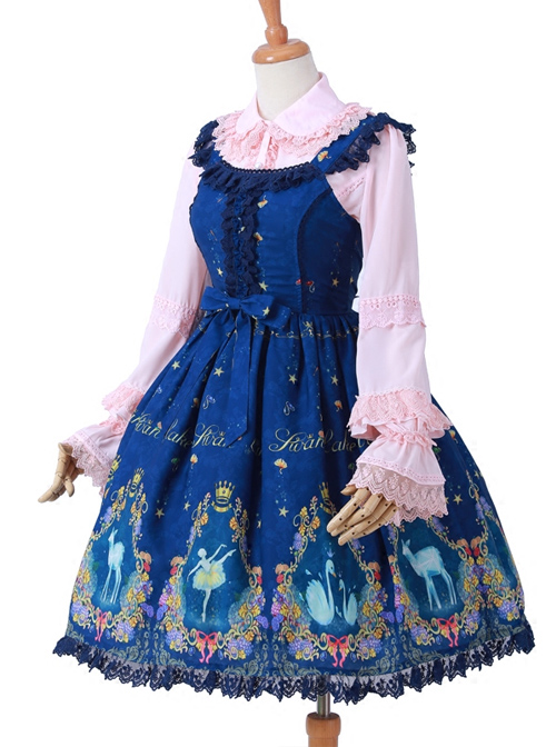 Swan Lake Series Classic Lolita Sling Dress