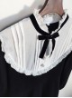 Black Cotton Classic Lolita Long Sleeve Dress