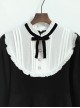 Black Cotton Classic Lolita Long Sleeve Dress