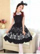 Cute Cats Printing Cotton Classic Lolita Sling Dress