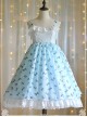 Bronzing Bowknot Pattern Classic Lolita Sling Dress