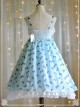 Bronzing Bowknot Pattern Classic Lolita Sling Dress