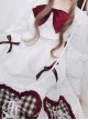 Bowknot Heart-shaped Pattern Sweet Lolita Long Sleeve Dress